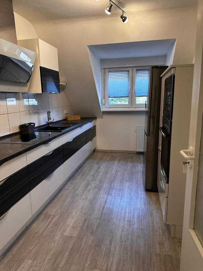 דיסבורג A&V Apartments Wunderschoene Rheinblick Wohnung Zum Entspannen Apt Ela מראה חיצוני תמונה