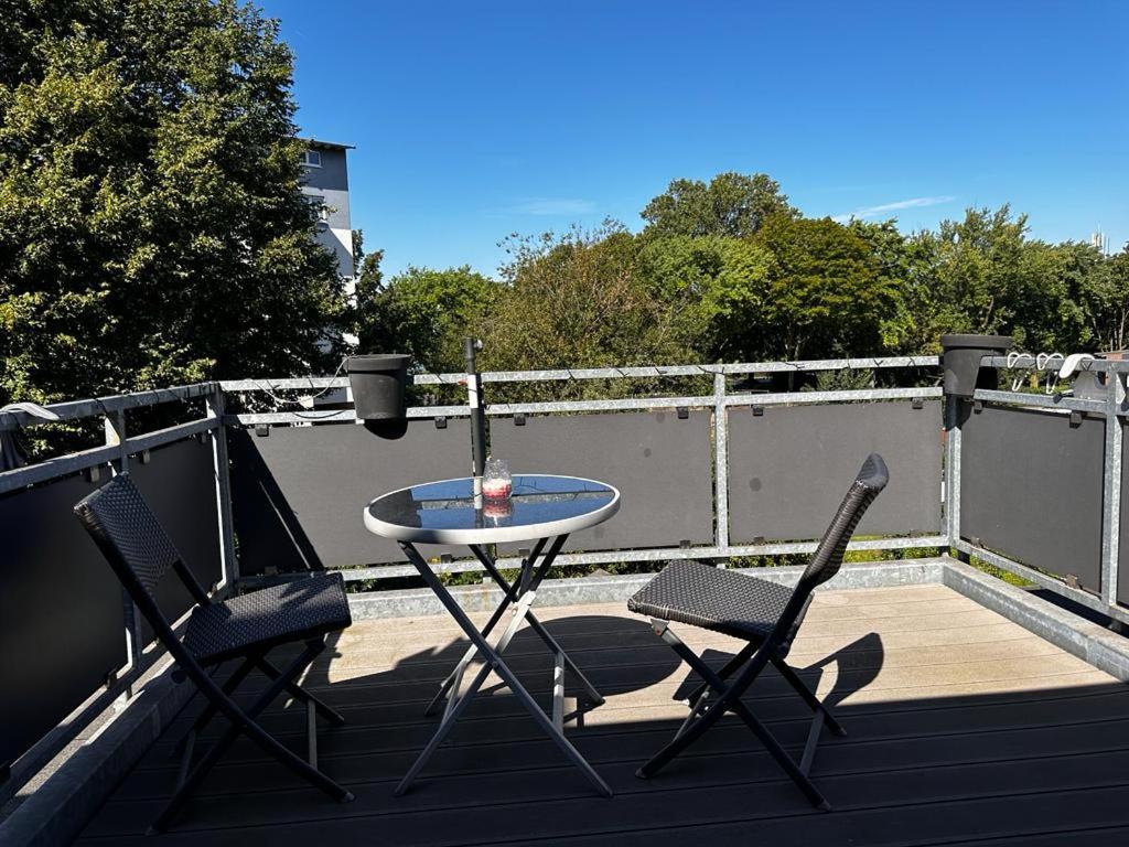 דיסבורג A&V Apartments Wunderschoene Rheinblick Wohnung Zum Entspannen Apt Ela מראה חיצוני תמונה
